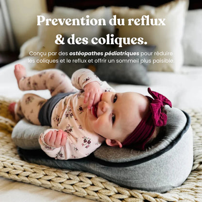 Le Nid DouceNuit™ - Le Cale-Bébé Ergonomique Anti-Reflux & Coliques