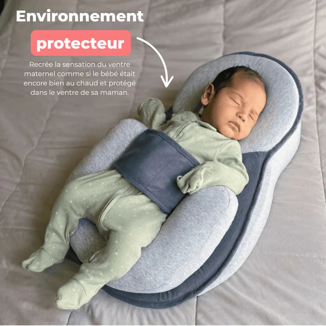 Le Nid DouceNuit™ - Le Cale-Bébé Ergonomique Anti-Reflux & Coliques