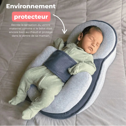 Le Nid DouceNuit™ - Le Cale-Bébé Ergonomique Anti-Reflux & Coliques