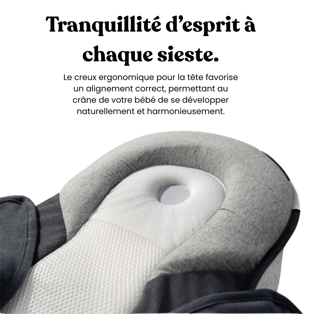 Le Nid DouceNuit™ - Le Cale-Bébé Ergonomique Anti-Reflux & Coliques