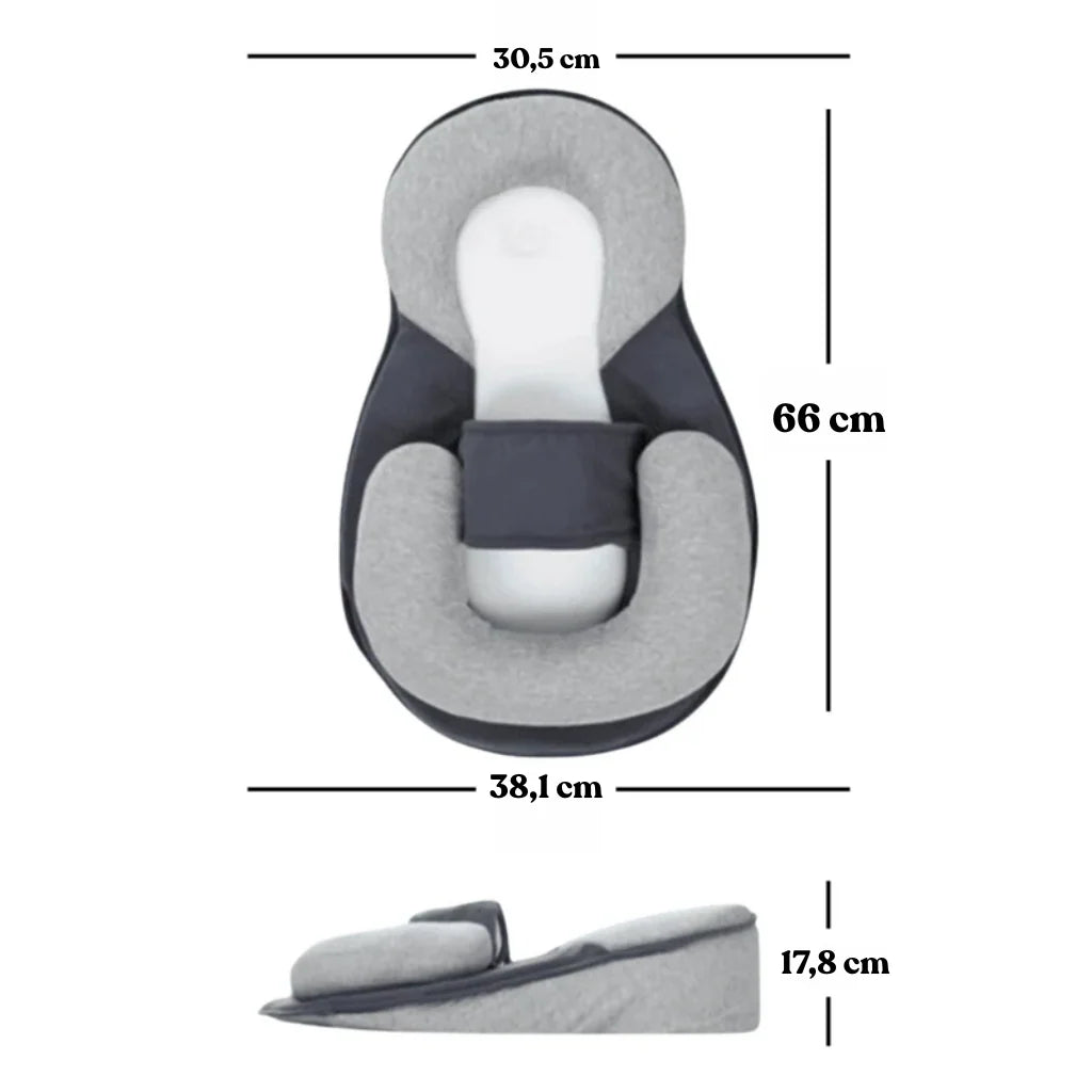 Le Nid DouceNuit™ - Le Cale-Bébé Ergonomique Anti-Reflux & Coliques
