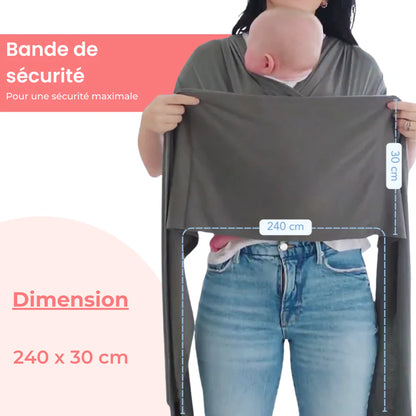 L'Écharpe de Portage Physiologique Messira pour Nouveau-Né et Bébé