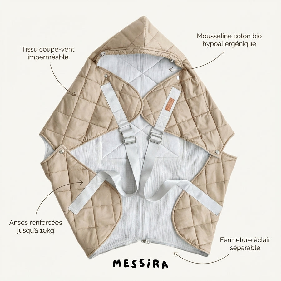 Housse de Portage 2-en-1 — Cosy & Sac de Transport