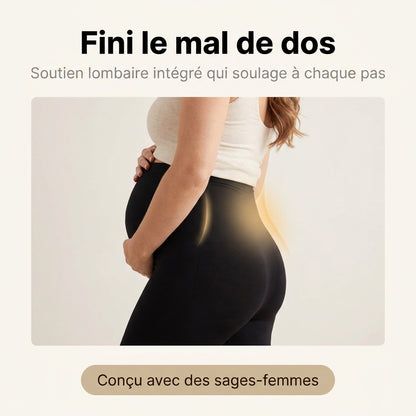 Legging de Grossesse Sculptant | Maintien & Confort Absolu