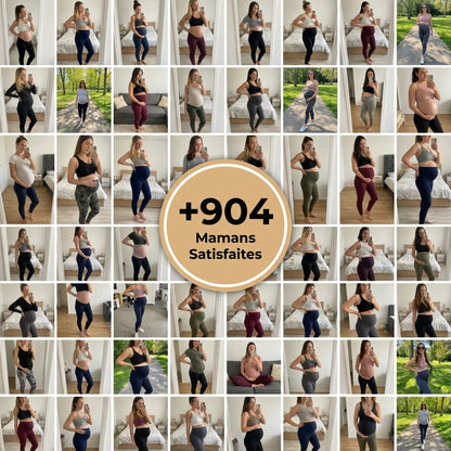 Legging de Grossesse Sculptant | Maintien & Confort Absolu