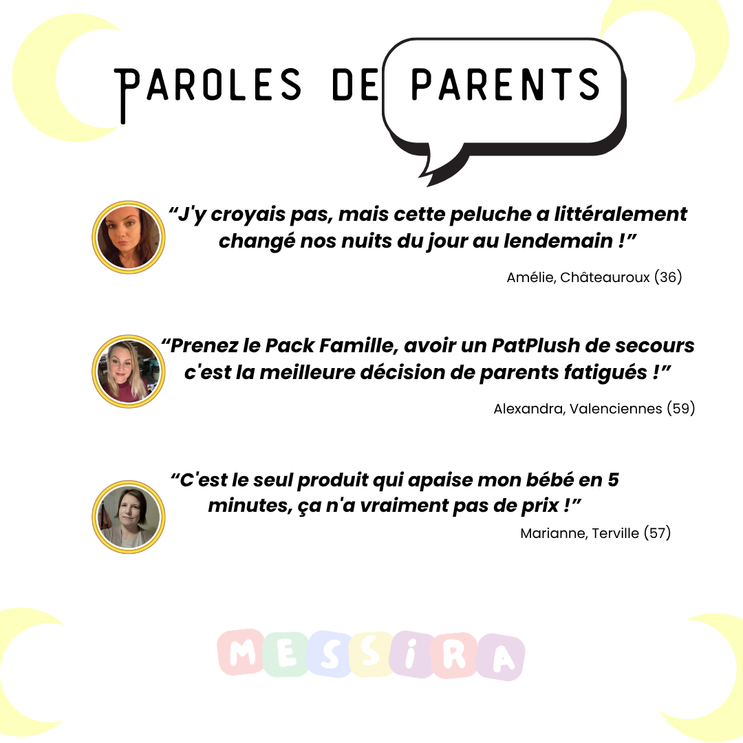 Peluche Apaisante PatPlush™ : Endort Votre Bébé en Moins de 10 Minutes.